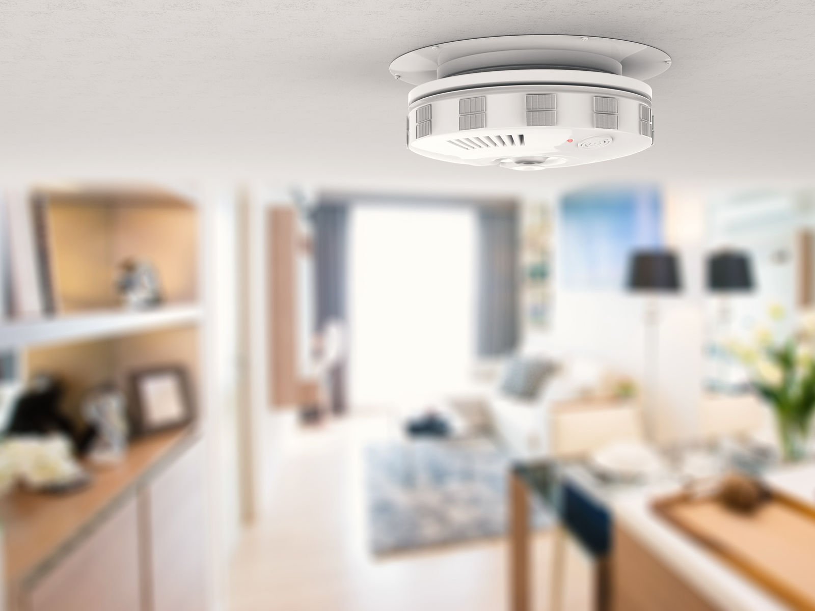Carbon monoxide alarm in home